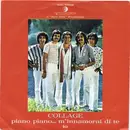 7inch Vinyl Single - Collage - Piano Piano...M'Innamorai Di Te / Io