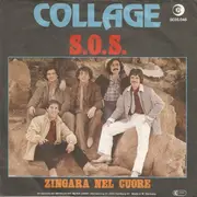 7inch Vinyl Single - Collage - S.O.S. / Zingara Nel Cuore