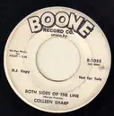 7inch Vinyl Single - Colleen Sharp - Both Sides Of The Line/ What Kind Of Man Are You - Promo