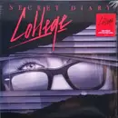 LP - College - Secret Diary - Lipstick Red Vinyl