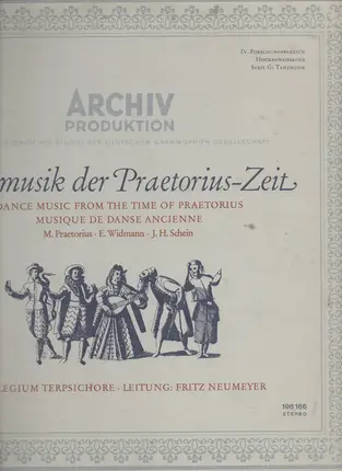 Collegium Terpsichore - Tanzmusik Der Praetorius-Zeit