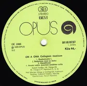 LP - Collegium Musicum - On A Ona - Czech Prog