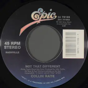 Collin Raye - Not That Different