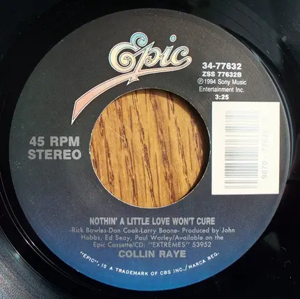 Collin Raye - Man Of My Word