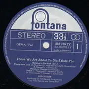 LP - Colosseum - Those Who Are About To Die Salute You - GERMAN BLUE FONTANA