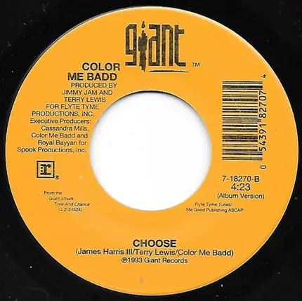 Color Me Badd - Choose