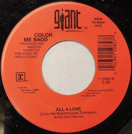 Color Me Badd - i adore mi amor