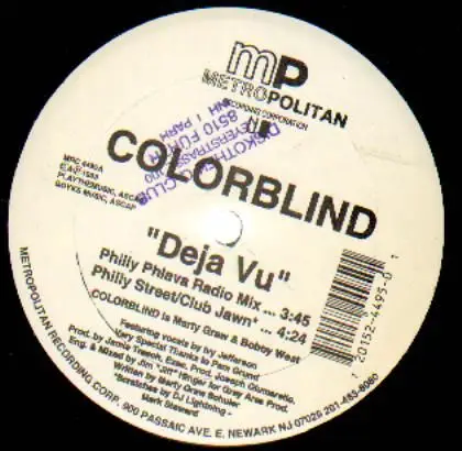 Colorblind - Deja Vu