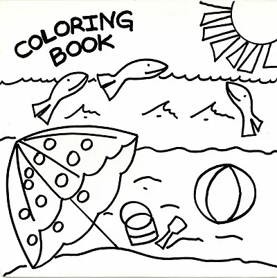 Coloring Book - Sand In My Shoes