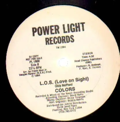 Colors - L.O.S. (Love On Sight)