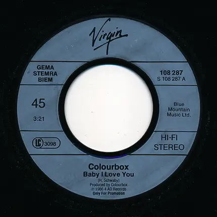 Colourbox - Baby I love you so