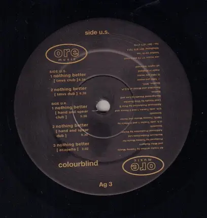 Colourblind - Nothing Better