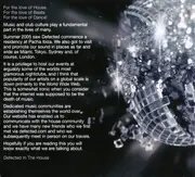 Double CD - Copyright - Defected In The House - International Edition Volume II