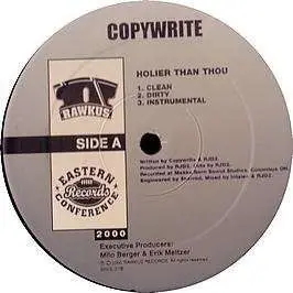 Copy Write - Holier Than You / Tower Of Babble