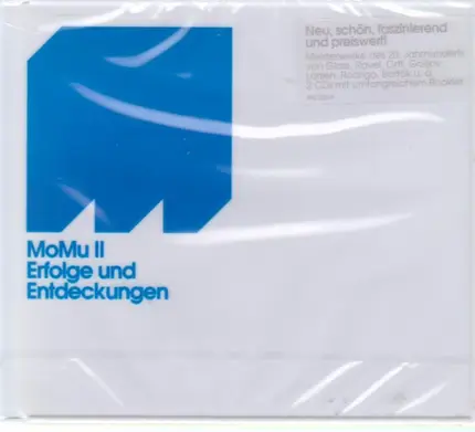 Copland, Tower, Larsen, Bartók, Holst, u.a - Momu Vol.2 - Erfolge und Entdeckungen