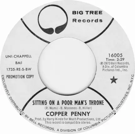 Copperpenny - Sitting On A Poor Man's Throne