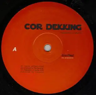 Cor Dekking - Manifest