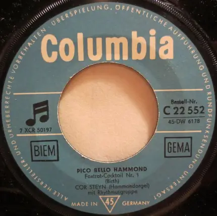 Cor Steyn - Pico Bello Hammond