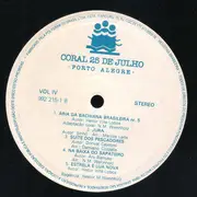 LP - Coral Misto 25 De Julho - Porto Alegre - Andanças (Vol IV)