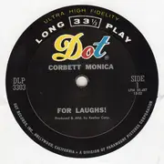 LP - Corbett Monica - For Laughs! - Monarch Pressing