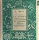 LP - Corette / Telemann - Sonata in e minor / oncerto in d major - + insert