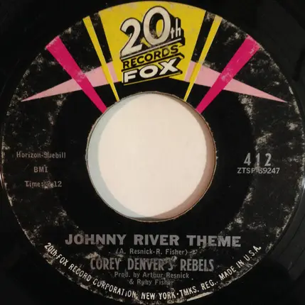Corey Denver / Corey Denver's Rebels - Johnny River / Johnny River Theme