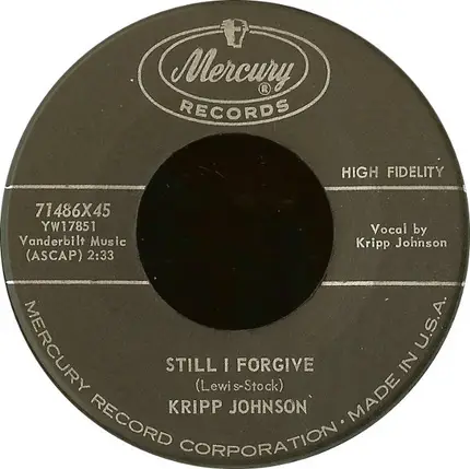 Corinthian "Kripp" Johnson - Still I Forgive