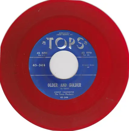 Corky Carpenter And Dick Turley / The Texas Playboys - Older And Bolder / Midnight