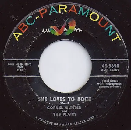 Cornell Gunter And The Flairs - She Loves To Rock / In Self Defense