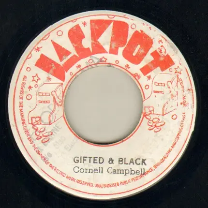 Cornell Campbell - Gifted & Black / Gun Court Law