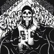 7inch Vinyl Single - Cornered / Cold Snap - Cornered / Cold Snap - blue with white splatter pressing