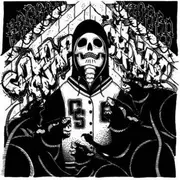 7inch Vinyl Single - Cornered / Cold Snap - Cornered / Cold Snap - blue with white splatter pressing