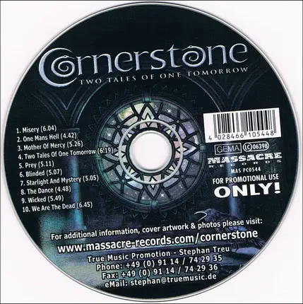Cornerstone - Two Tales of One Tomorrow