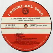LP - Coro del Centro di Azione Sociale Italiano Università Operaia di Bruxelles - Operaio Internazionale canzoniere dell'emigrazione - Still sealed