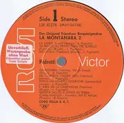LP - Coro Della S.A.T. - La Montanara 2