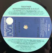 LP - Coro Trentino Della Sosat - Trientiner Bergsteigerchor S.O.S.A.T