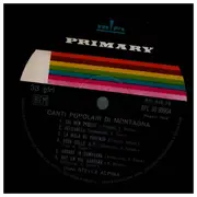 LP - Coro Veneto 'Stella Alpina' - Canti Popolari di Montagna