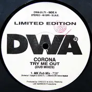 12inch Vinyl Single - Corona - Try Me Out (Dub Mixes) - Limited Edition
