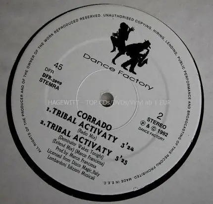 Corrado - Tribal Activity