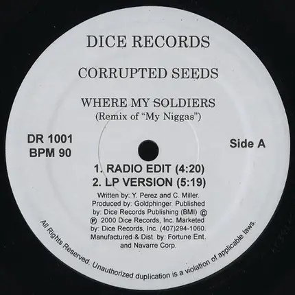 Corrupted Seeds - Where My Soldiers