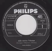 7inch Vinyl Single - Corry Brokken - Alle Meine Träume