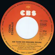 7inch Vinyl Single - Costa Cordalis - Es Stieg Ein Engel Vom Olymp