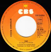 7inch Vinyl Single - Costa Cordalis - Pan