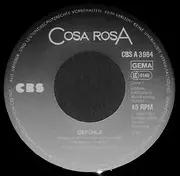 7inch Vinyl Single - Cosa Rosa - Gefühle
