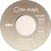 7inch Vinyl Single - Cosa Rosa - Rosa Auf Hawaii
