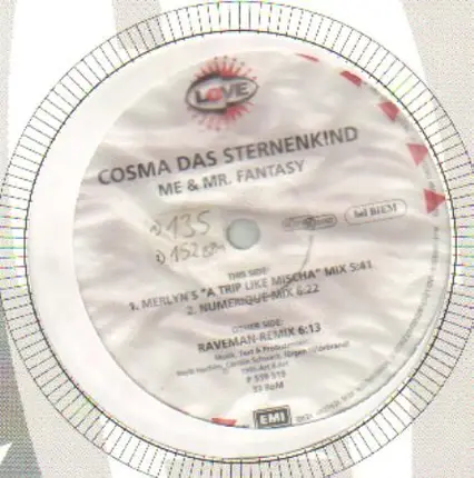 Cosma Das Sternenkind - Me & Mr. Fantasy