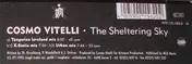 Cosmo Vitelli - The Sheltering Sky