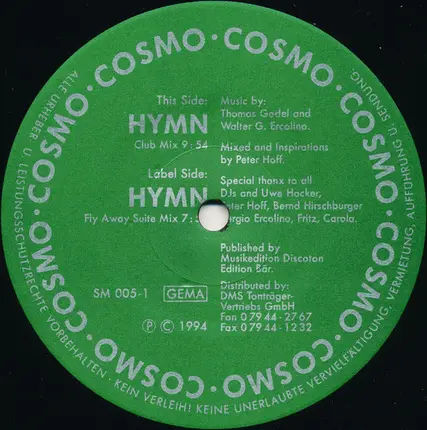 Cosmo - Hymn