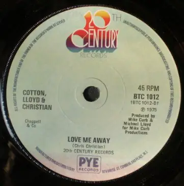 Cotton, Lloyd & Christian - (You've Given Me) Sunshine
