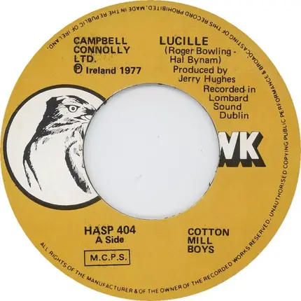 Cotton Mill Boys - Lucille